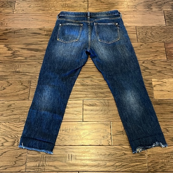 Pilcro and The Letterpress Anthropologie Slim Boyfriend Crop Size 27 - Picture 2 of 16